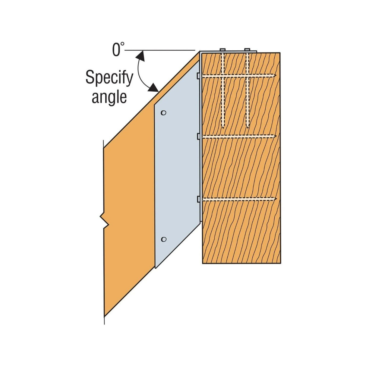 Simpson HU212TF Strong-Tie Galvanized Top-Flange Joist Hanger for 2x12 - 3