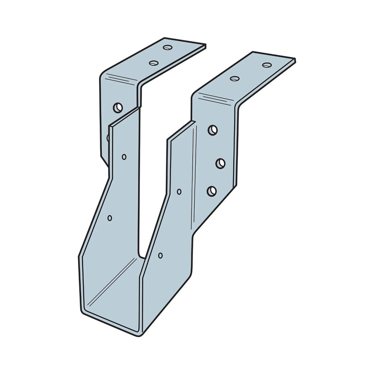 Simpson HU26TF Strong-Tie Galvanized Top-Flange Joist Hanger for 2x6 - 2