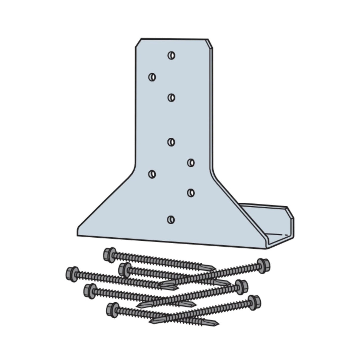 Simpson Strong-Tie ICF-D3.25 (1/4-20 x 3.25") Screw (Pack of 128)