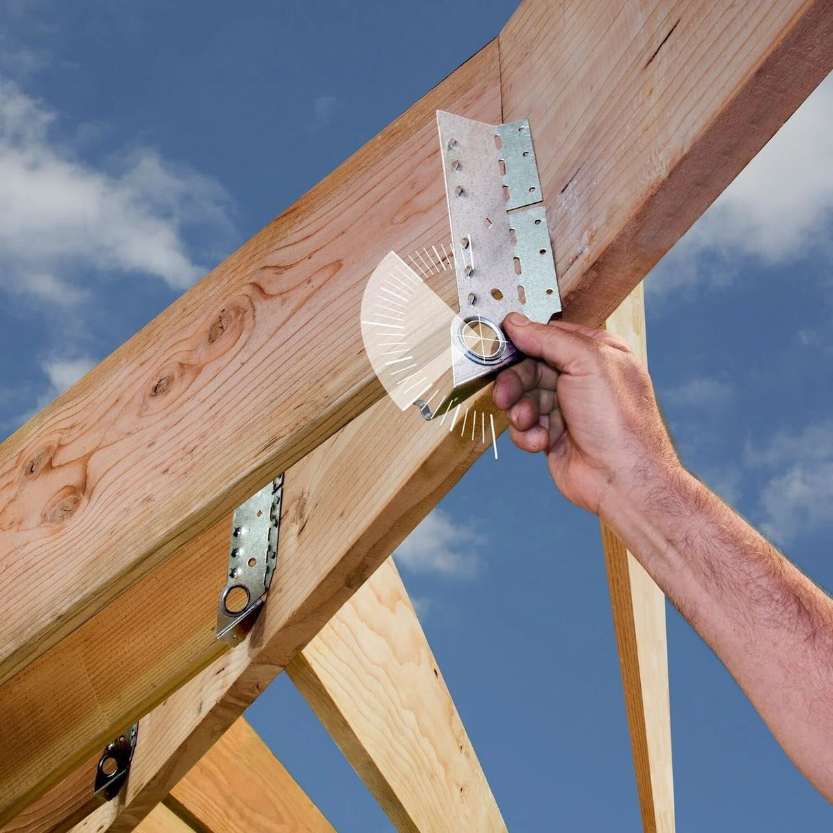 Simpson Strong-Tie LSSJ210RZ Right-Side Adjustable Jack Hanger for 2x10 - 2