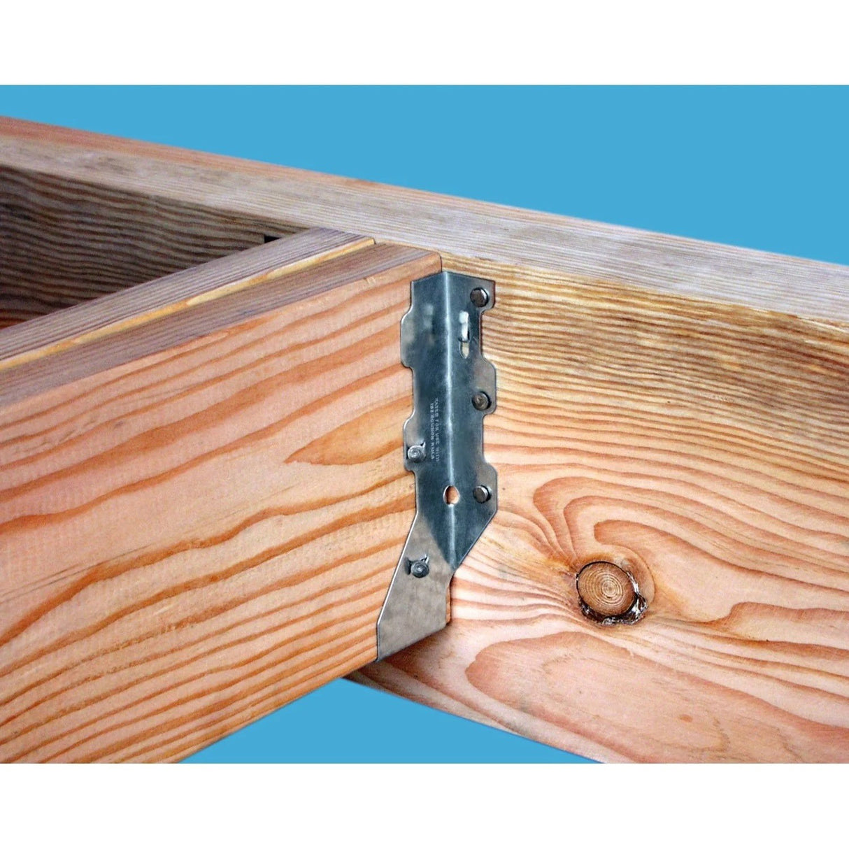 Simpson Strong-Tie LUS28-2SS (Double 2" x 8") Stainless-Steel Face-Mount Joist Hanger - 3