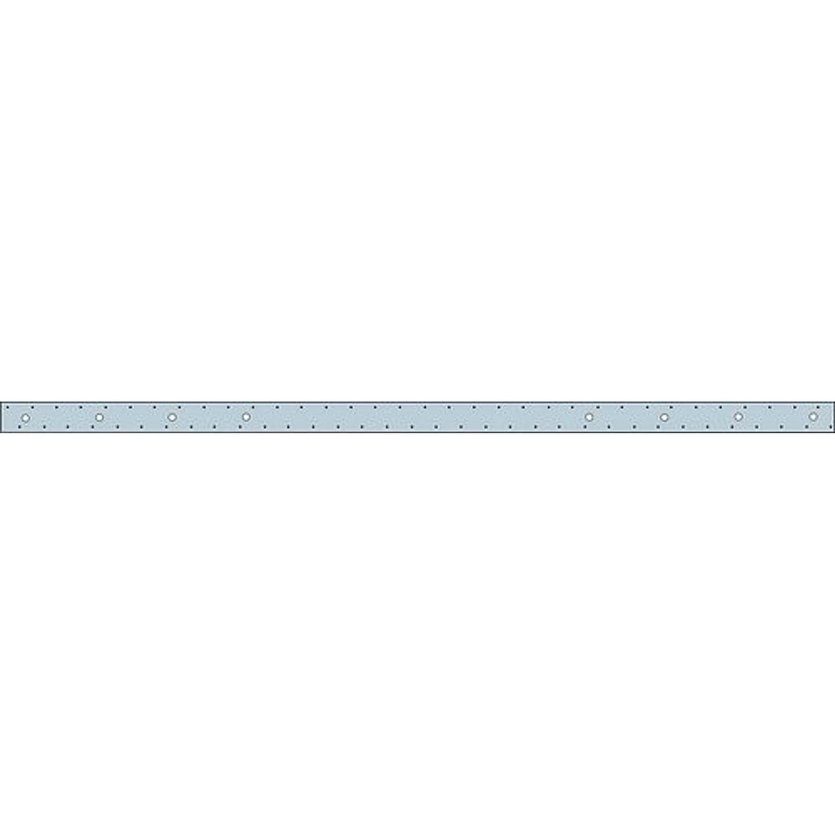Simpson MST48HDG Strong-Tie 48" 12-Gauge Hot-Dip Galvanized Medium Strap Tie for Wood Framing Connections - 3