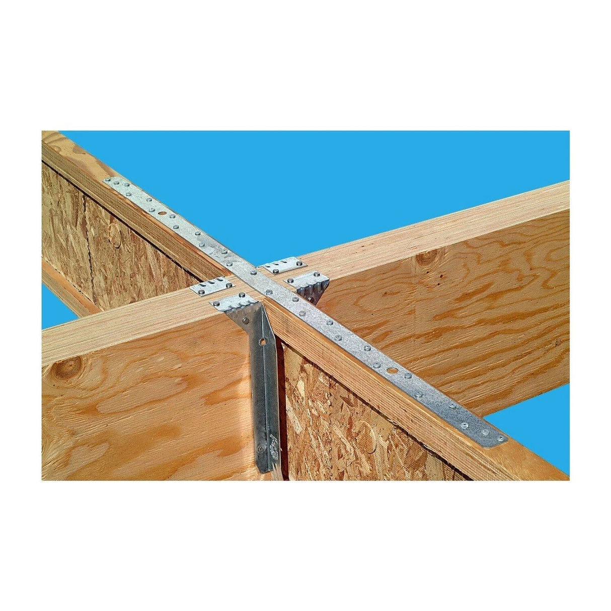 Simpson Strong-Tie MSTA30Z (30") 16 Gauge Medium Strap Tie - ZMAX Finish - 3