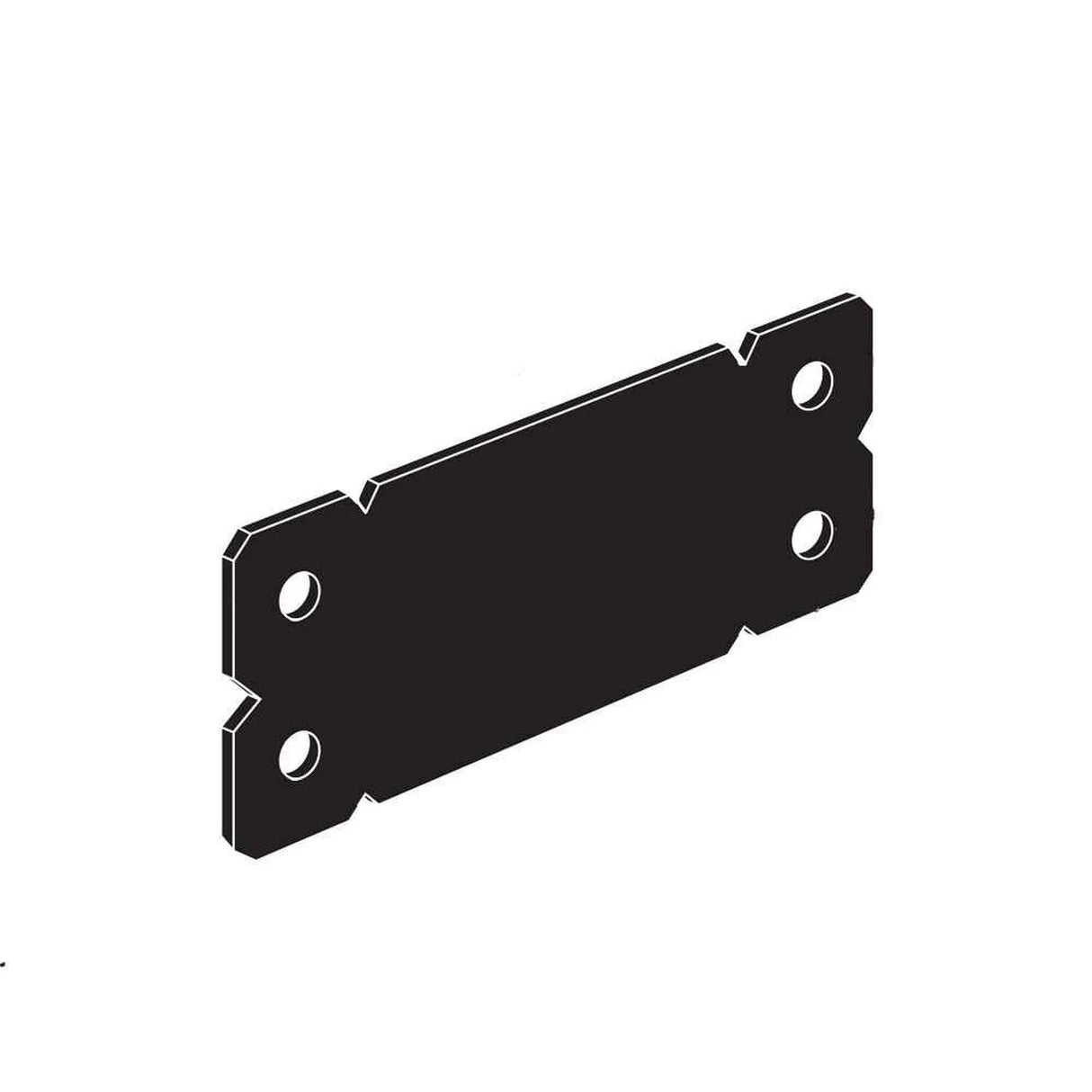 Simpson Strong-Tie OHS135 (12") 7 Gauge Ornamental Strap Tie - Black Powder Coated