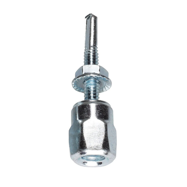 Simpson Strong-Tie RSV37112N-5 (#12-20 x 1-1/2", 3/8") Steel Rod Hanger Vertical Threaded Anchor with Nut (25 Pack)