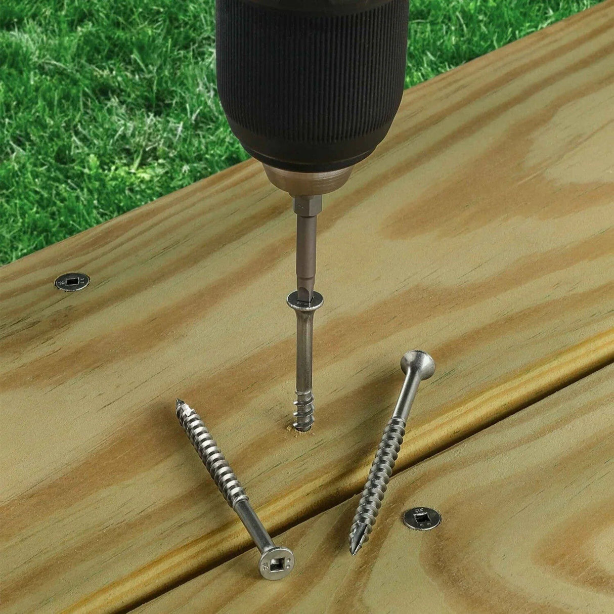 Simpson Strong-Tie S10250DB1 (#10 x 2-1/2") Bugle-Head Wood Screw, Square Drive Type 305 (1 lb. Tub) - 2