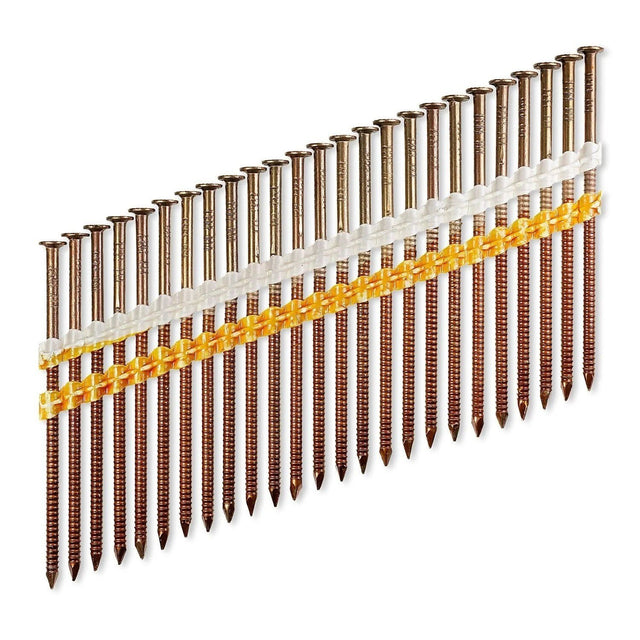 Simpson Strong-Tie S11A200CNJ (6d 2") 11GA 304SS 20-22 Degree Plastic Strip Full Round Head Ring-Shank Nail (1000 Pack)