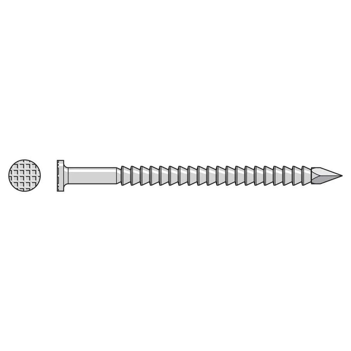 Simpson Strong-Tie S3ACDRWVR1 (1-1/4" x .072") Cedar Trim Nail Type 304 Stainless Steel (1 lb. Tub)