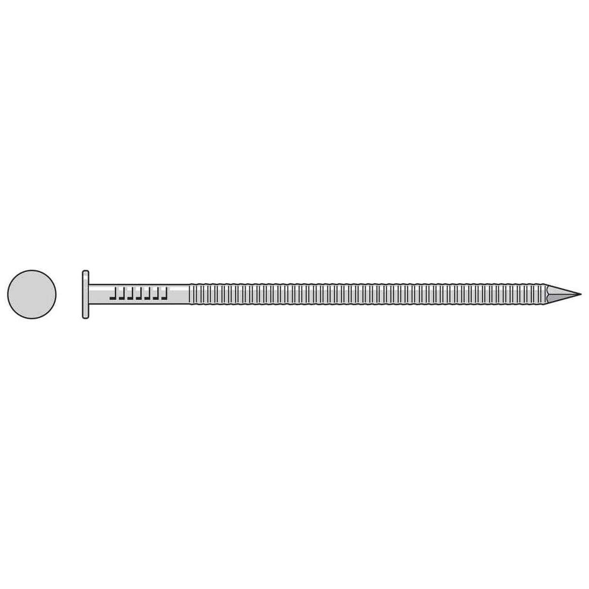 Simpson Strong-Tie S6ACN5 (2" x 0.120") Common Nail, Annular Ring Shank, Type 304 Stainless Steel (5 lb. Tub)