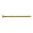 Simpson Strong-Tie SDCP22512-R50 Strong-Drive (0.225" x 5-1/2") T40 Yellow Zinc SDCFC Timber-CFC Screw, Flat Head w/ Nibs (50 Pack)