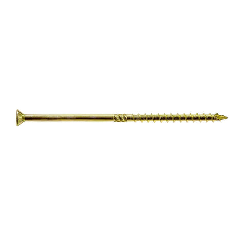 Simpson Strong-Tie SDCP22700-R50 Strong-Drive (0.225" x 7") T40 Yellow Zinc SDCFC Timber-CFC Screw, Flat Head w/ Nibs (50 Pack)