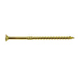 Simpson  Strong-Tie SDCP27400-R30 Strong-Drive (0.275" x 4") T40 Yellow Zinc SDCFC Timber-CFC Screw, Flat Head w/ Nibs (30 Pack)
