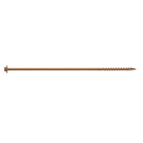Simpson Strong-Tie SDWH191000DB-R12 Strong-Drive (0.195" x 10" x 5/16" Hex) SDWH Timber-Hex Screw with Double-Barrier Coating (12 Pack)