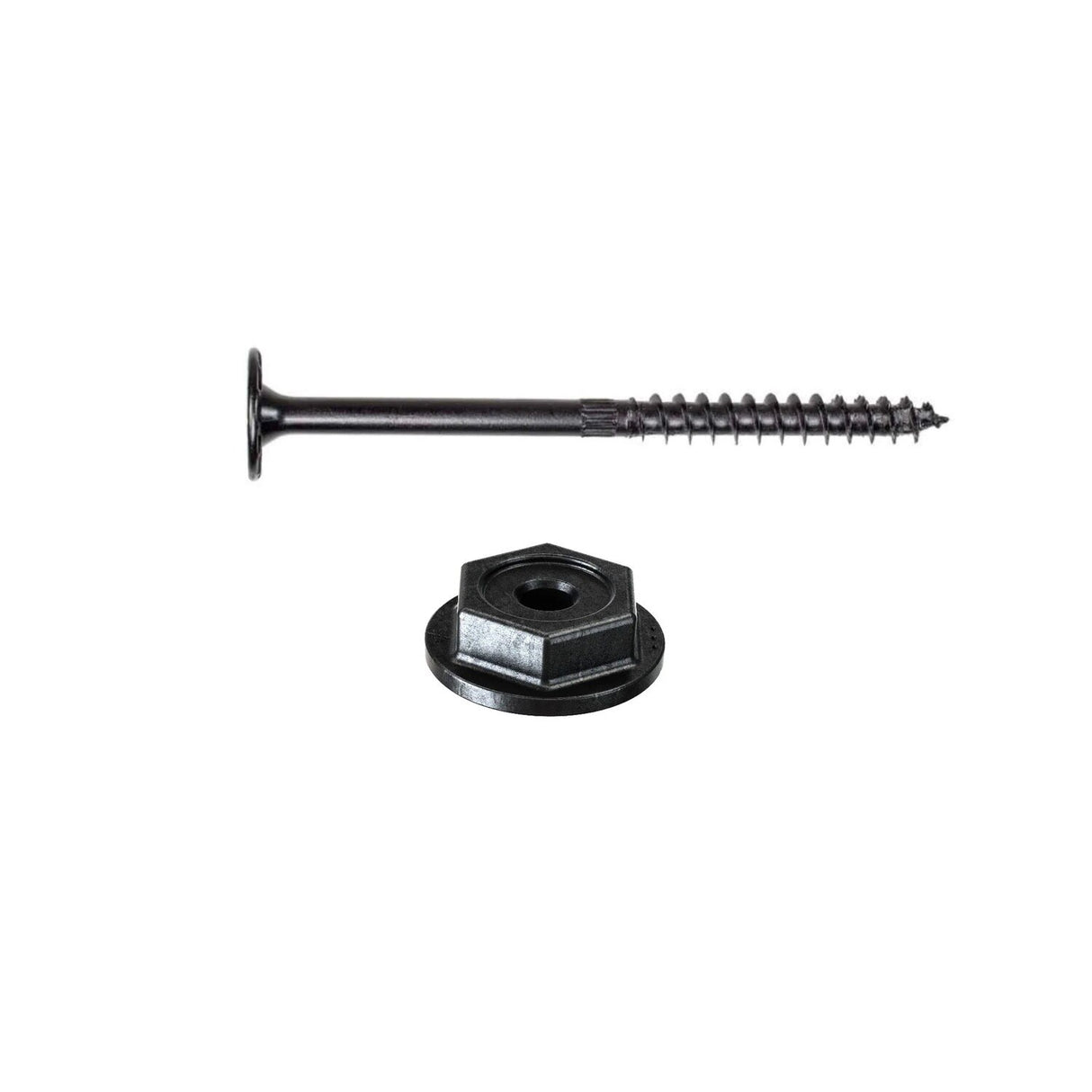 Simpson Strong-Tie SDWS22512DBB-RN1 Strong-Drive (0.220" x 5-1/2") T40 Outdoor Accents Structural Wood Screw, Black