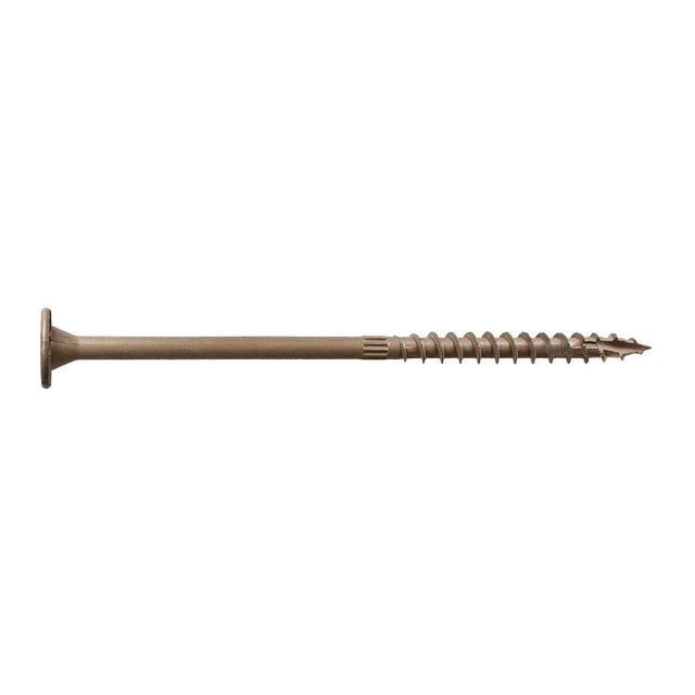 Simpson Strong-Tie SDWS22600DB-R12 Strong-Drive (0.220" x 6") T40 SDWS Timber Screw (Exterior Grade) Tan (12 Pack)