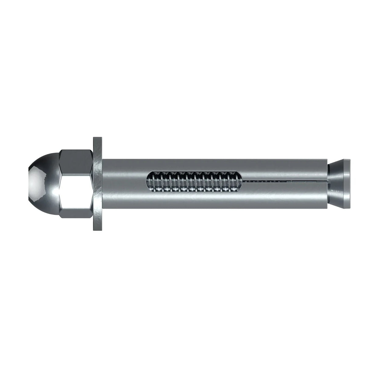 Simpson Strong-Tie SL25138A (1/4" x 1-3/8") Sleeve-All Acorn-Head Sleeve Anchor Zinc Plated (100 Pack)