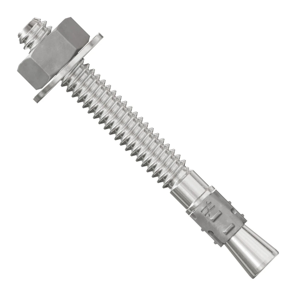 Simpson Strong-Tie STB2-25214S4F100 Strong Bolt (1/4" x 2-1/4") Stainless Steel 2 Wedge Anchor - Fully Assembled (100 Pack)