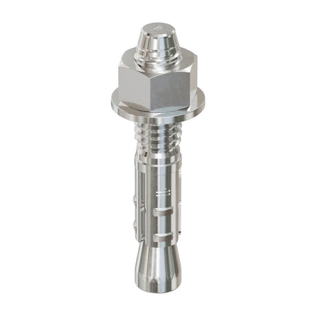 Simpson Strong-Tie STB2-37214S6F50 Strong-Bolt (3/8" x 2-1/4") Fully Assembled 2 Wedge Anchor - Type 316 (50 Pack)