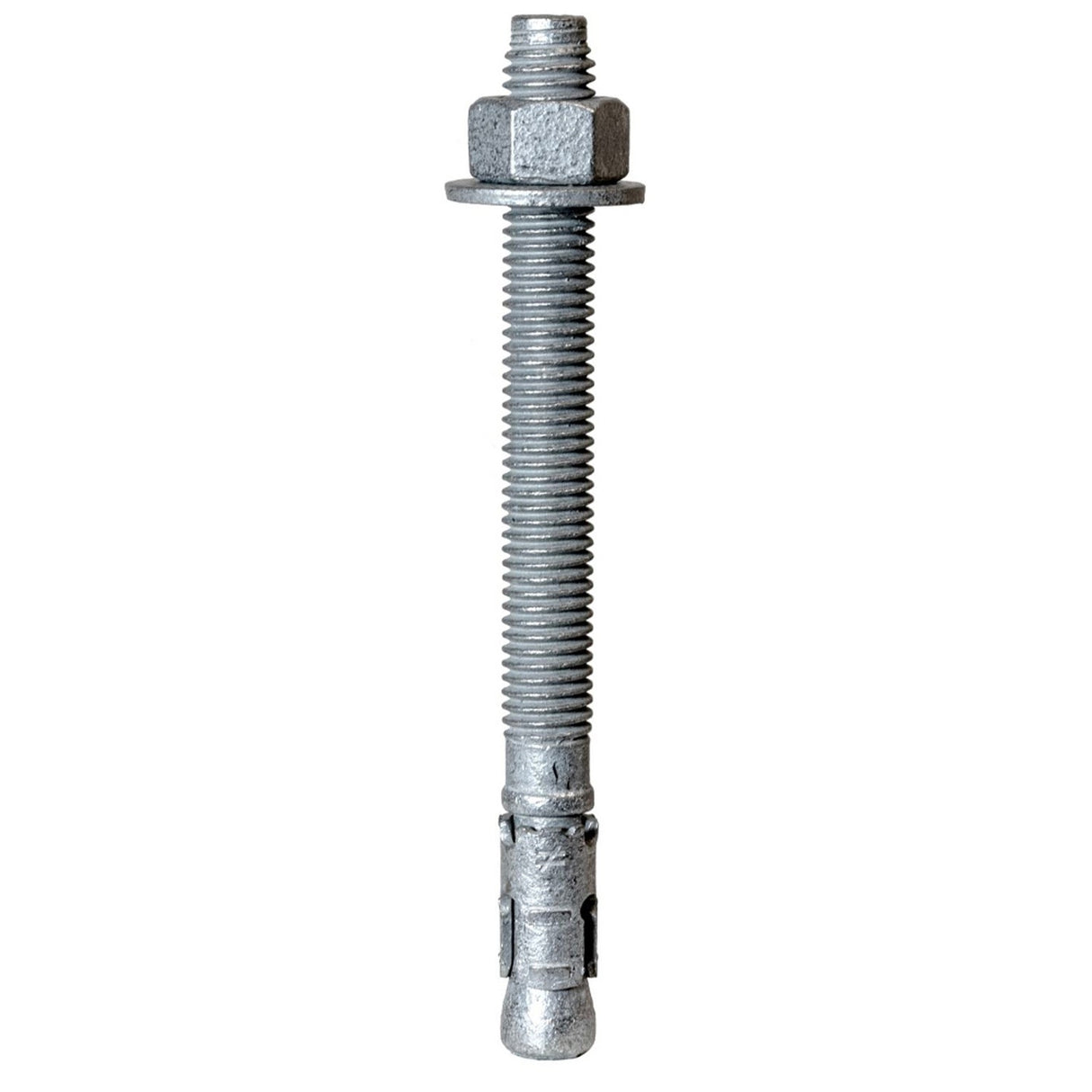 Simpson Strong-Tie STB2-50334MGF25 Strong Bolt(1/2" x 3-3/4") Mechanically Galvanized Wedge Anchor - Fully Assembled (25 Pack)