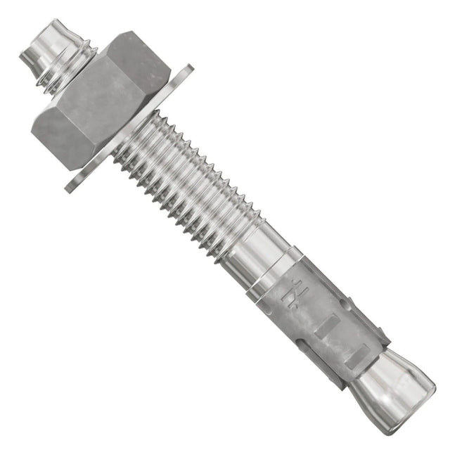 Simpson Strong-Tie STB2-50334S4F25 Strong Bolt (1/2" x 3-3/4") Fully Assembled Wedge Anchor - Type 304 (25 Pack)
