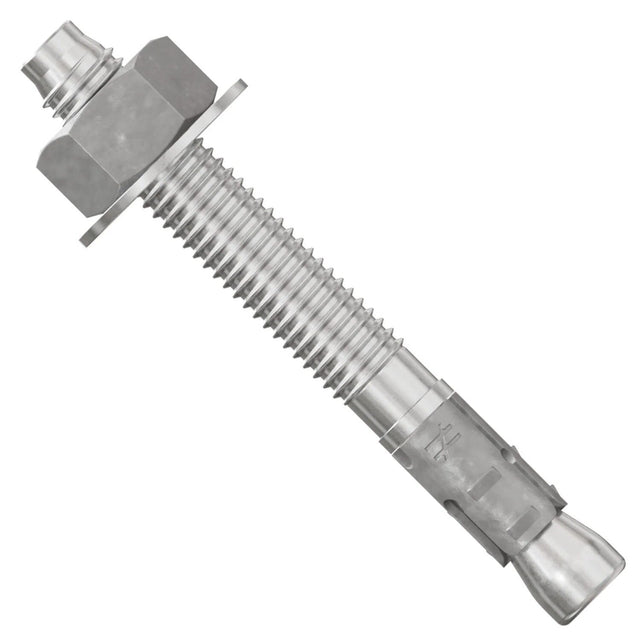 Simpson Strong-Tie STB2-50414S6F25 Strong-Bolt (1/2" x 4-1/4") Stainless-Steel Wedge Anchor - Fully Assembledl (25 Pack)