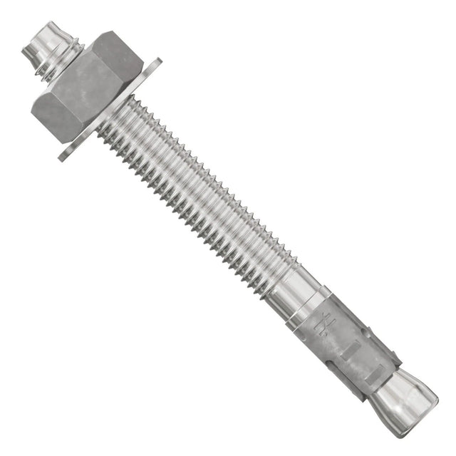 Simpson Strong-Tie STB2-50434S4F25 Strong Bolt (1/2" x 4-3/4") Stainless-Steel Wedge Anchor - Fully Assembled (25 Pack)
