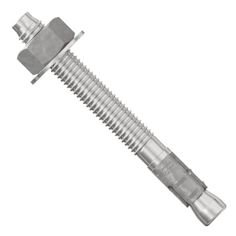 Simpson Strong-Tie STB2-50434S6F25 Strong-Bolt (1/2" x 4-3/4") Stainless-Steel Wedge Anchor - Fully Assembled (25 Pack)
