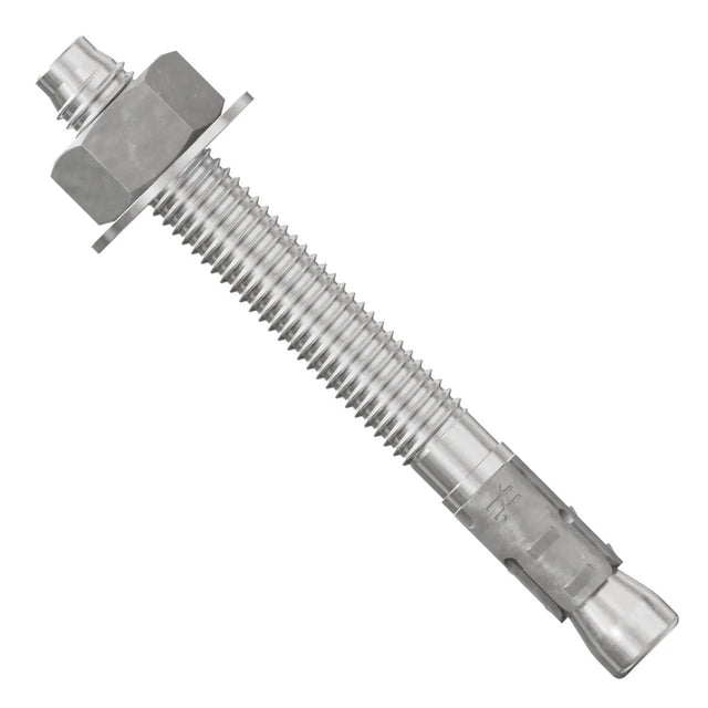 Simpson Strong-Tie STB2-50434S6F25 Strong-Bolt (1/2" x 4-3/4") Stainless-Steel Wedge Anchor - Fully Assembled (25 Pack)