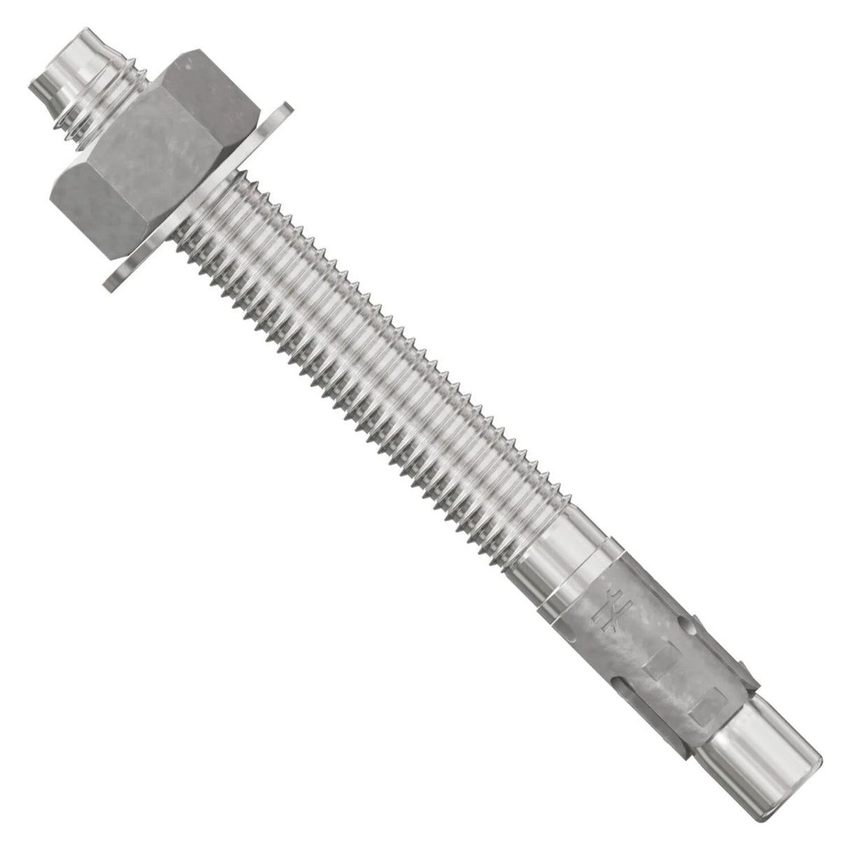Simpson Strong-Tie STB2-62600S4F20 Strong-Bolt (5/8" x 6") Type 304 Stainless-Steel Wedge Anchor - Fully Assembled (20 Pack)