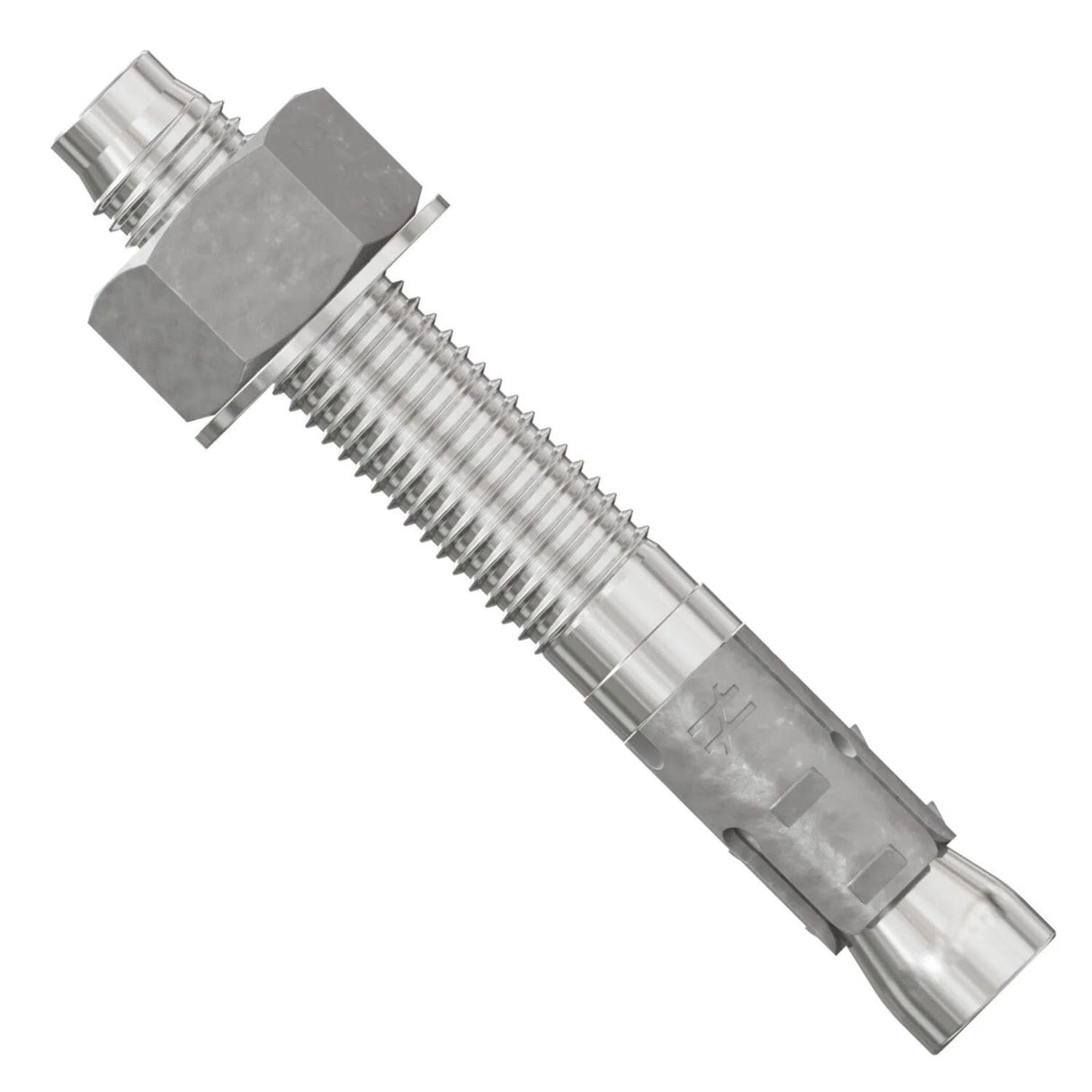 Simpson Strong-Tie STB2-75512S4F10 Strong Bolt (3/4" x 5-1/2") Type 304 Stainless-Steel Wedge Anchor, Fully Assembled (10 Pack)