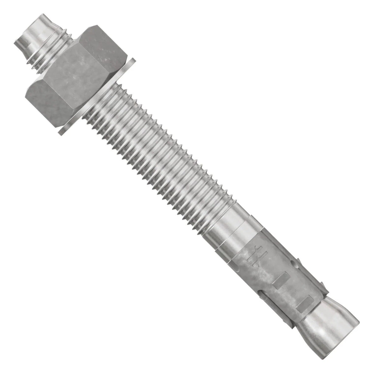 Simpson Strong-Tie STB2-75614S6F10 Strong Bolt(3/4" x 6-1/4") 2 Wedge Anchor, Fully Assembled - Type 316 (10 Pack)