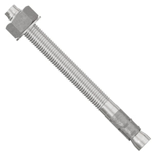 Simpson Strong-Tie STB2-75812S6F8 Strong-Bolt (3/4" x 8-1/2") 2 Wedge Anchor, Type 316 Fully Assembled (8 Pack)