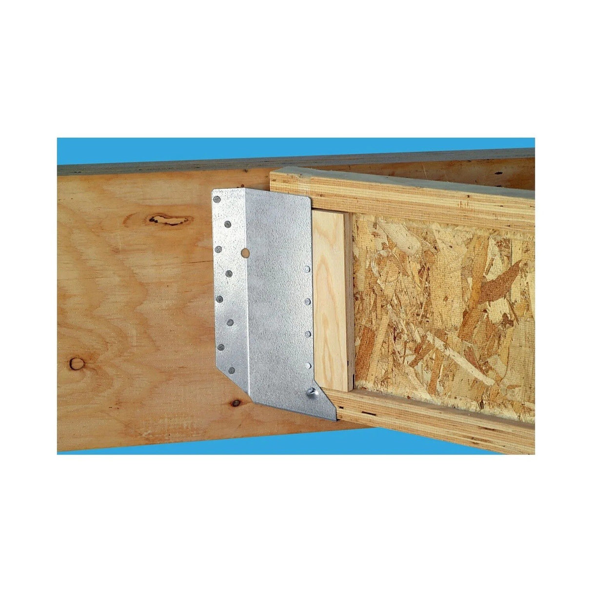 Simpson Strong-Tie SUR2.56/14 (2-1/2" x 14") Galvanized Right-Skewed U-Shaped Hanger - 3