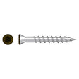 Simpson Strong-Tie T07162FTPBR01 (#7 x 1-5/8") 6-Lobe Drive Stainless Steel Trim-Head Screw, Brown 01 (350 Pack)