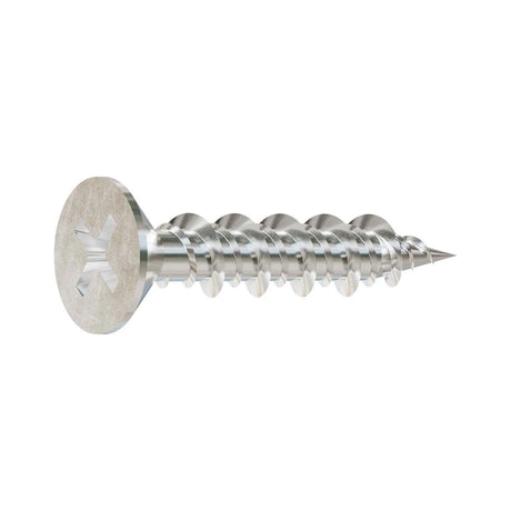 Simpson Strong-Tie T08J150FXM (#8 x 1-1/2") Marine Screw, Flat Head Phillips Drive - Type 316 (1000 Pack)