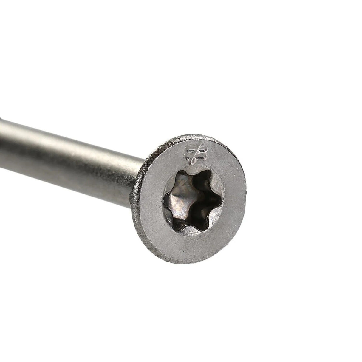 Simpson Strong-Tie T14500WPB Strong-Drive (#14 x 5") T27 DWP Wood SS Screw, Flat Head, Type 316 (500 Pack) - 3