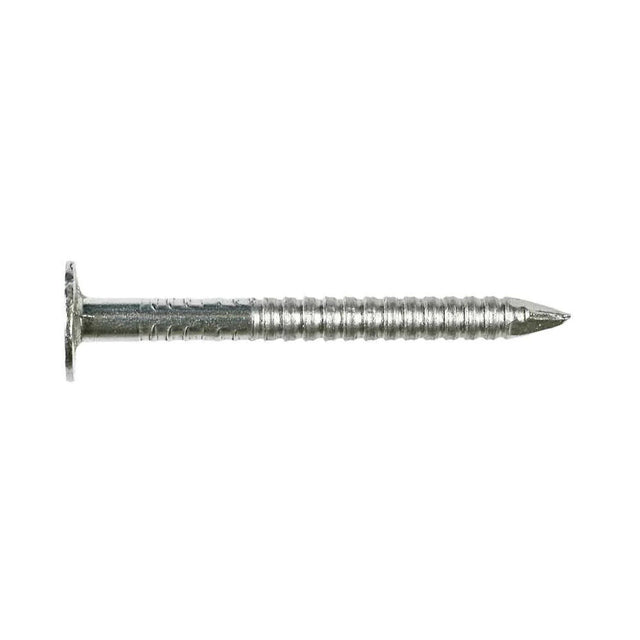 Simpson Strong-Tie T410ARNB (1-1/2" x 0.131") Roofing Nail, Annular Ring Shank, Type 316 Stainless Steel (25 lb. Tub)