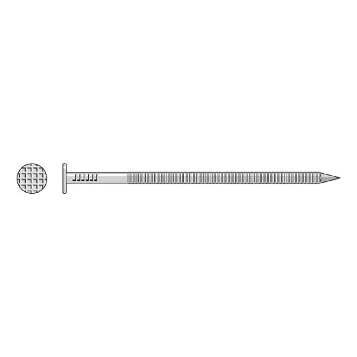 Simpson Strong-Tie T8PCS5 (2-1/2" x .120") Fiber-Cement Siding Nail - Type 316 Stainless Steel (5 lb. Tub)