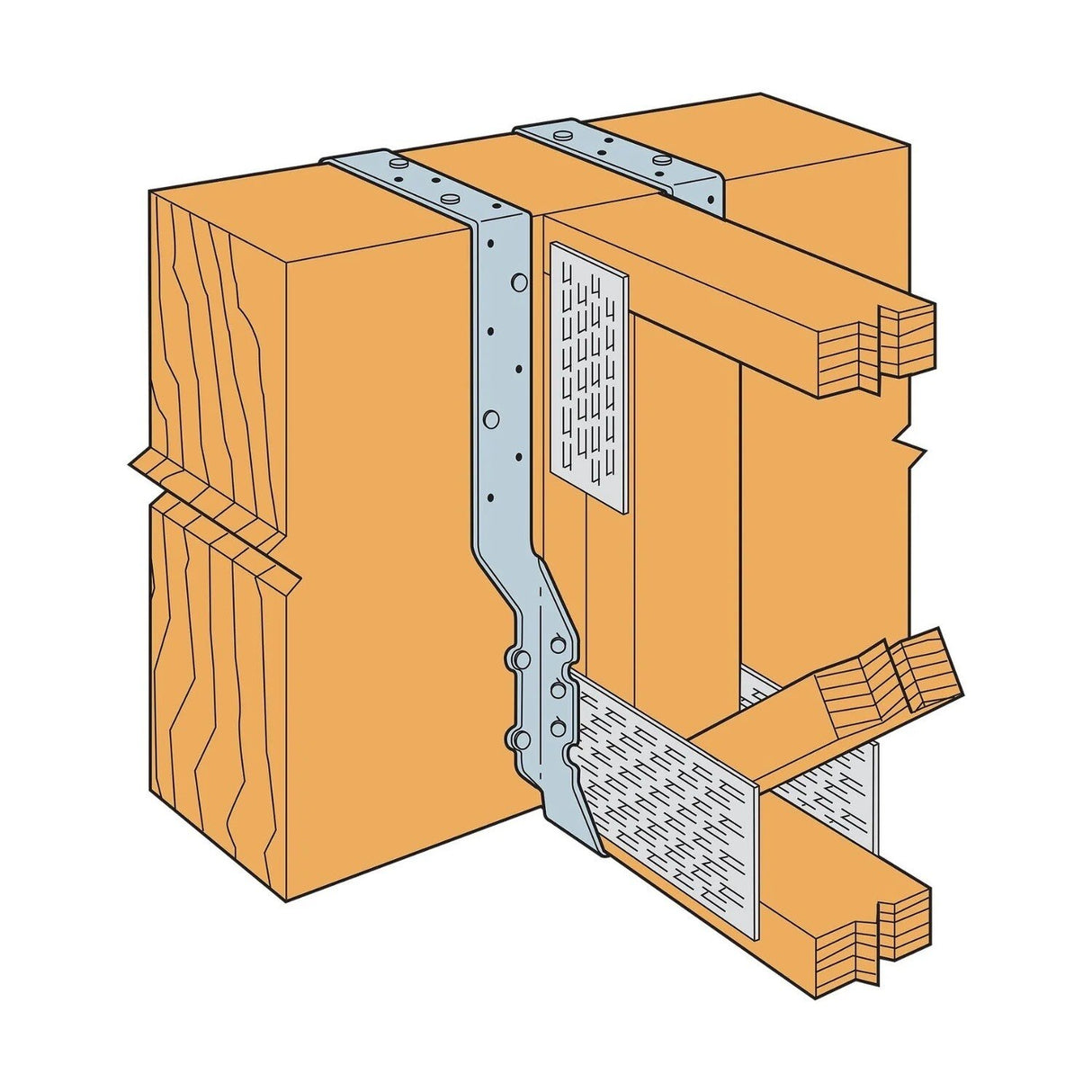 Simpson Strong-Tie THA426 Adjustable Truss Hanger for 4x Floor Truss - 2