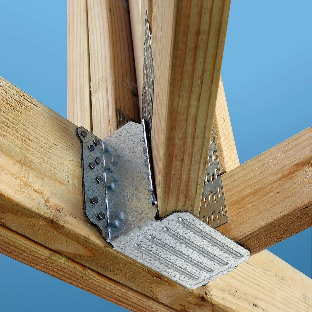 Simpson Strong-Tie THJU26 (5-1/8 in.) Truss Hip/Jack Hanger, 12 Gauge Galvanized - 2