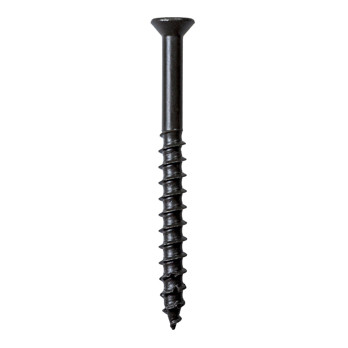 Simpson Strong-Tie TNTBL25134H Titen Turbo(1/4" x 1-3/4") Hex-Head Concrete and Masonry Screw, Black (100 Pack)