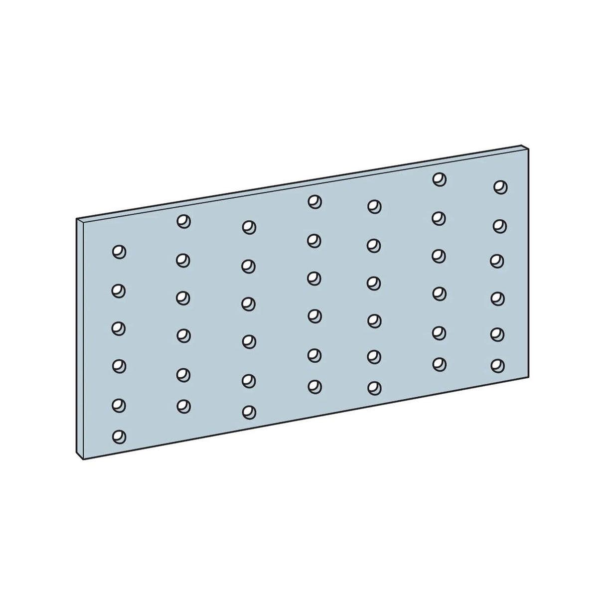Simpson Strong-Tie TP47 (4-1/8" x 7") 20Ga TP Galvanized Tie Plate - G90