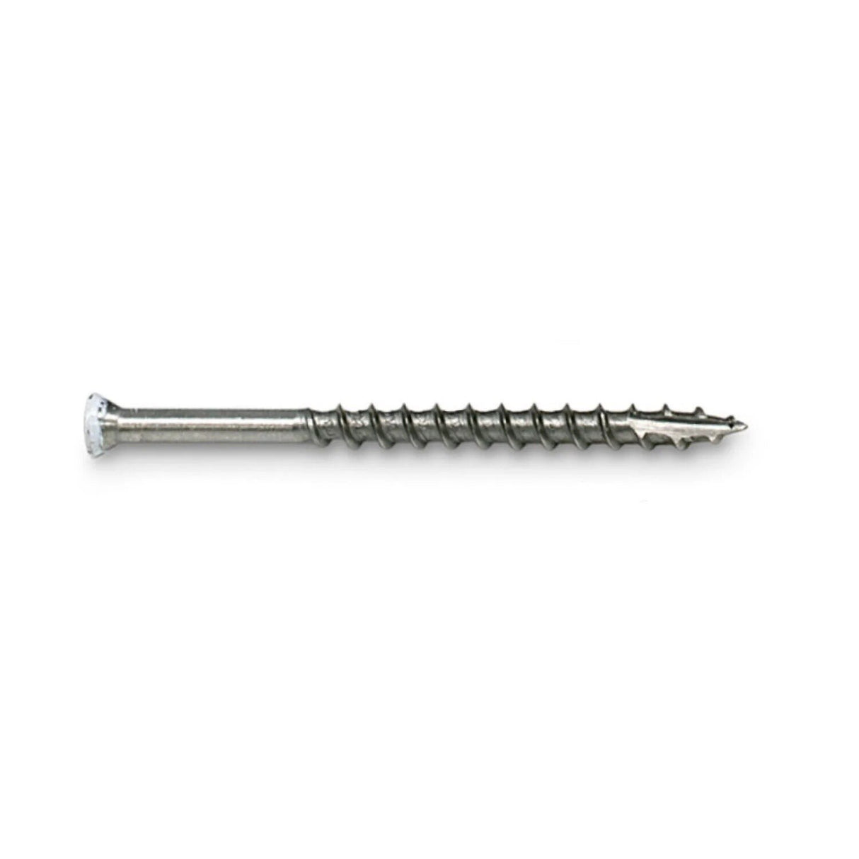 Simpson Strong-Tie T07162FTPWH01 (#7 x 1-5/8") T15 6-Lobe Drive SS Trim-Head Screw, Type 316, White 01 (350 Pack)