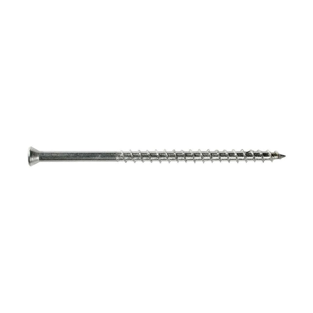 Simpson Strong-Tie T08250FJ-RP15 (#8 x 2-1/2") T15 6-Lobe Drive Trim-Head Screw, Type 316, White (15 Pack)