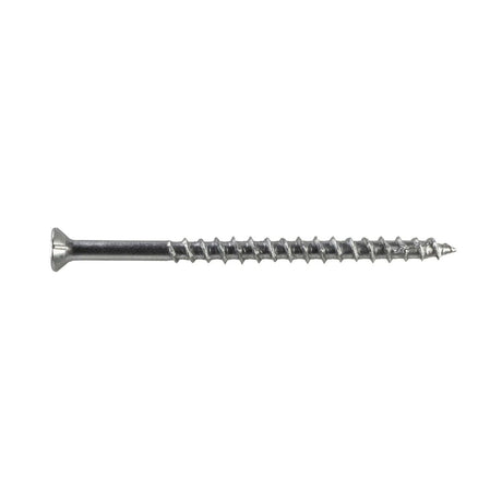 Simpson Strong-Tie T08250WPF1 Deck-Drive (#8 x 2-1/2") T-20 DWP Wood SS Screw, Flat Head, Type 316 (1 lb.)