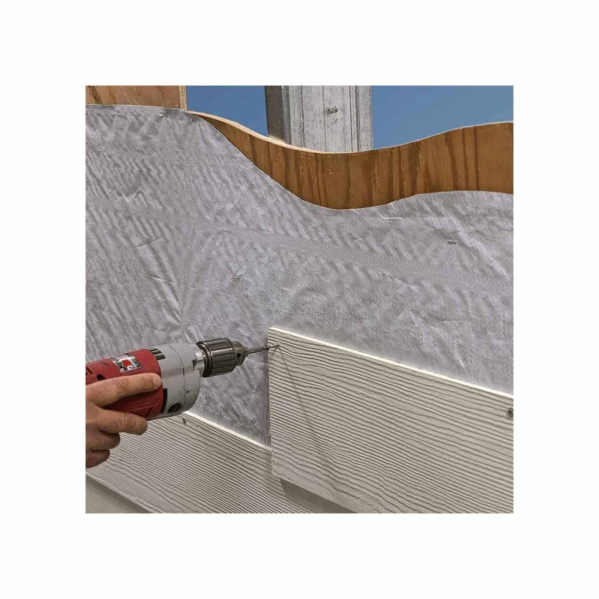 Simpson Strong-Tie T08C162WQ-RP300 (#8 x 1-5/8" #2) Fiber-Cement Screw Ribbed Wafer Head, Type 316 (300 Pack) - 3