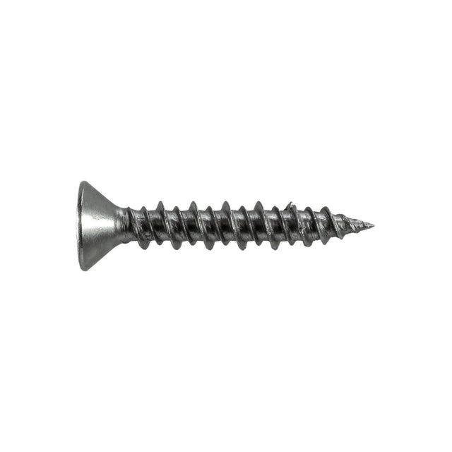 Simpson Strong-Tie T08J100FX-RP20 (#8 x 1") Marine Screw, Flat Head #2 Phillips Drive - Type 316 (20 Pack)