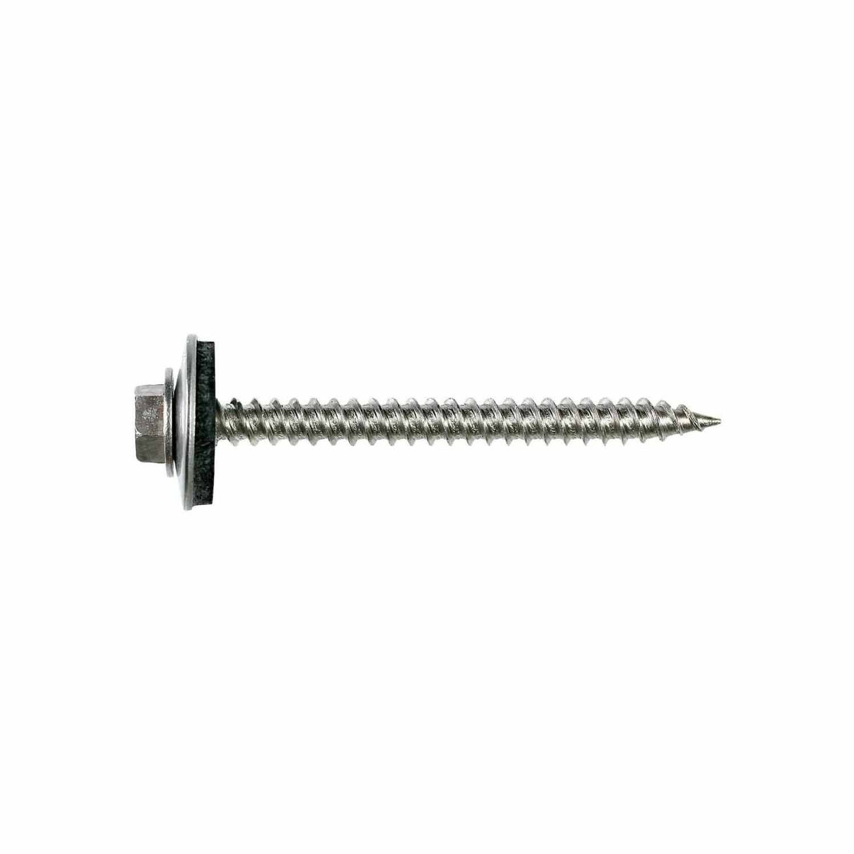 Simpson Strong-Tie T09150HWA-RP5 (#9 x 1-1/2") Hex Head Metal-Panel Screw with EPDM Washer, Type 316 (5 Pack)