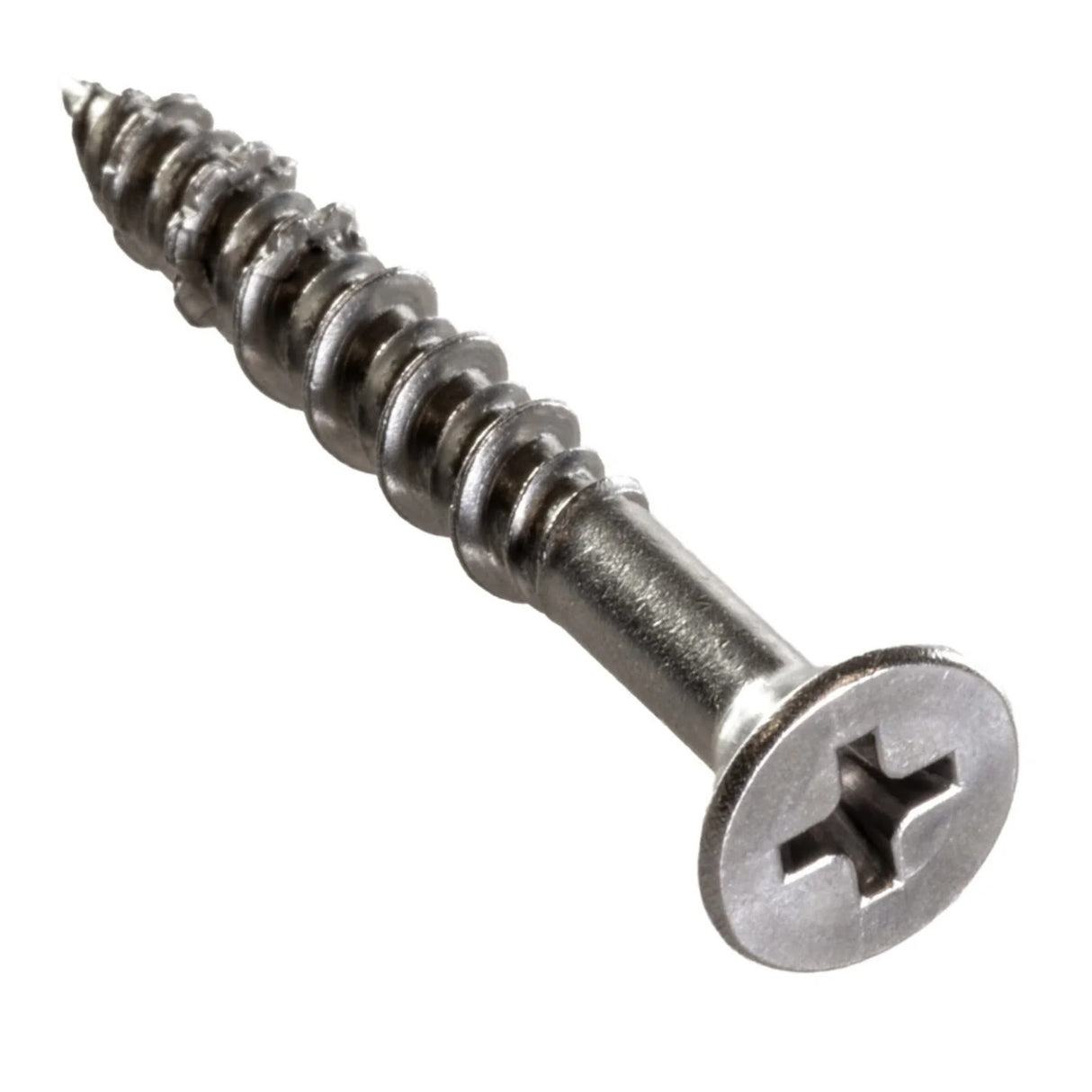 Simpson Strong-Tie T10J150FX-RP12 (#10 x 1-1/2") Flat Head Stainless Steel Marine Screw, #2 Phillips Drive (12 Pack) - 4