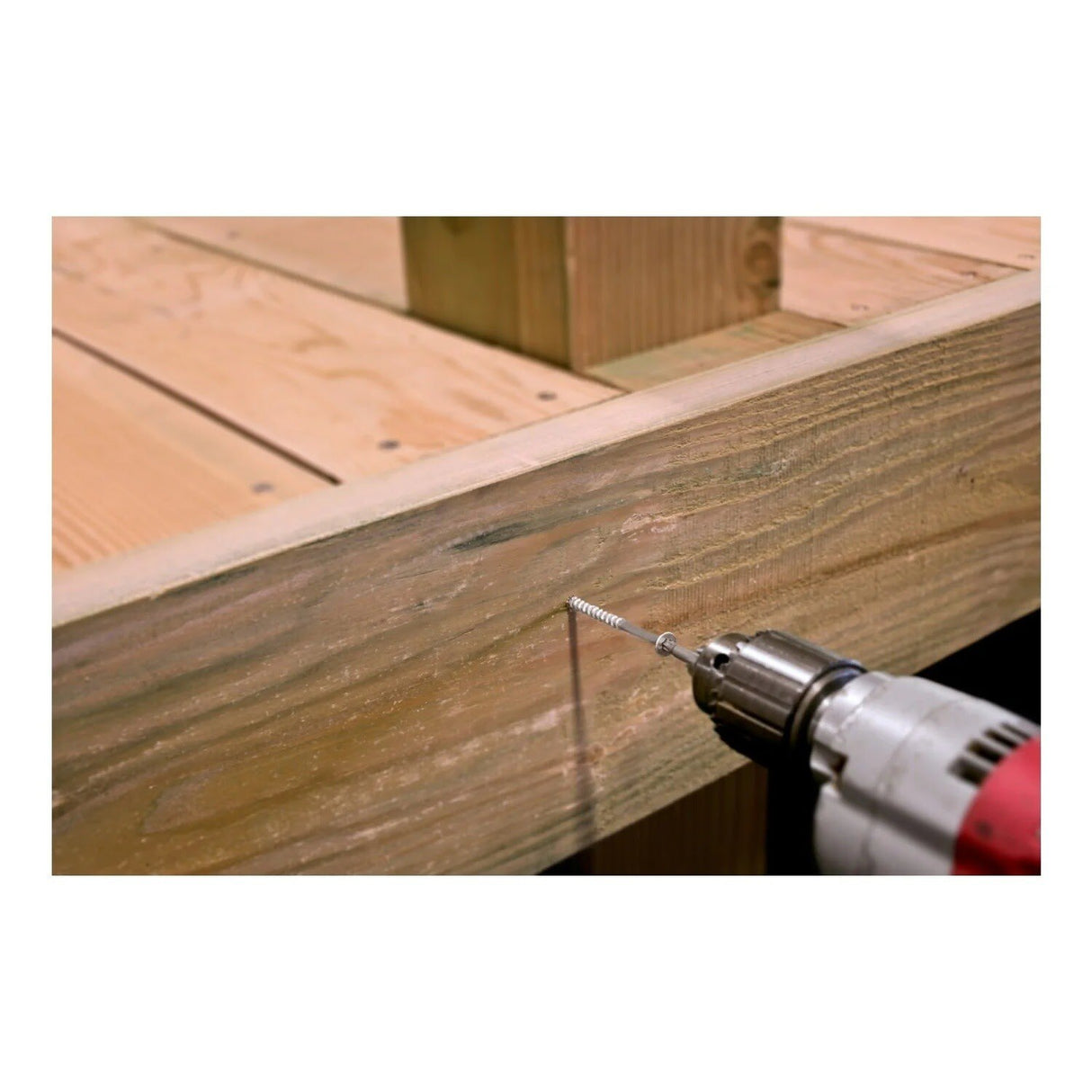 Simpson Strong-Tie T12350WPB Strong-Drive (#12 x 3-1/2") DWP Wood SS Screw, Flat Head, Type 316 (1000 Pack) - 5